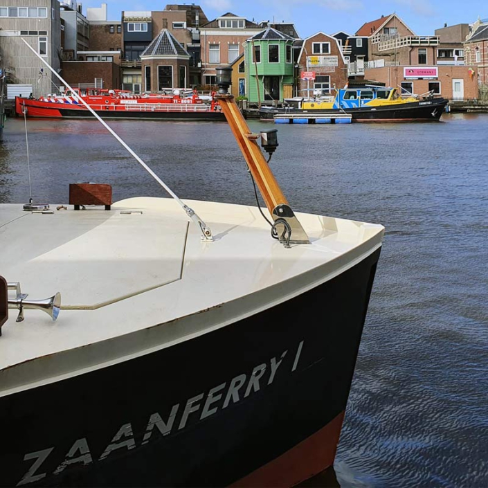Zaanferry voor het MonetAtelier in Zaandam