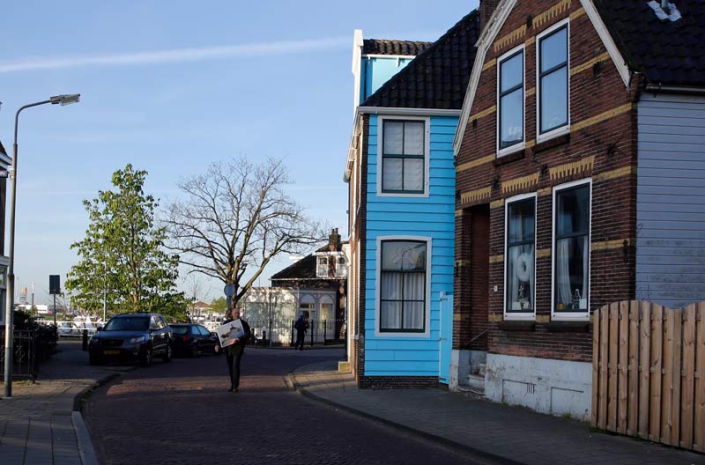 Het blauwe huis in Zaandam