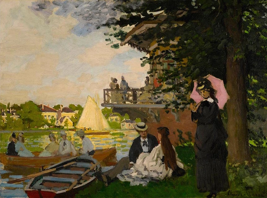 Claude Monet Tuinhuis aan de achterzaan